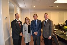 TN State Commissioner of Economic Development with Chamber EDC Chair Jud Nave