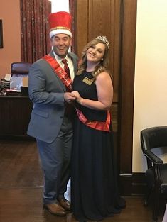 THW's own Prom King & Queen for the WBT Annual Sales Meeting 