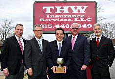Carl Ragland presented with 1st Annual THW Partner's Club Award 2018
