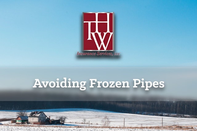Avoiding Frozen Pipes