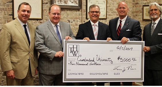 2017 Westfield Insurance Foundation's Legacy of Caring Fund Benefits Cumberland University 