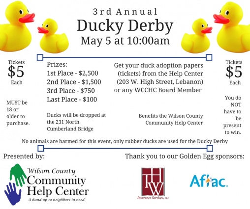 3rd Annual Duck Derby
